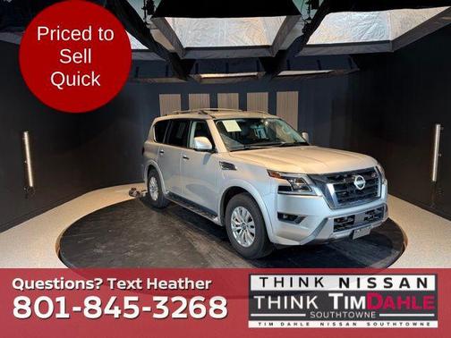 Brilliant Silver Metallic 2023 Nissan Armada SV 4WD