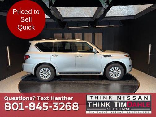 Brilliant Silver Metallic 2023 Nissan Armada SV 4WD