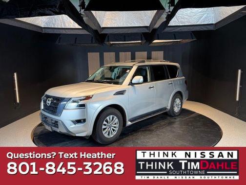 Brilliant Silver Metallic 2023 Nissan Armada SV 4WD