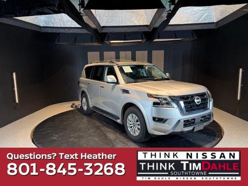 Brilliant Silver Metallic 2023 Nissan Armada SV 4WD