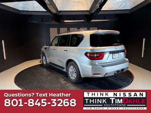 Brilliant Silver Metallic 2023 Nissan Armada SV 4WD