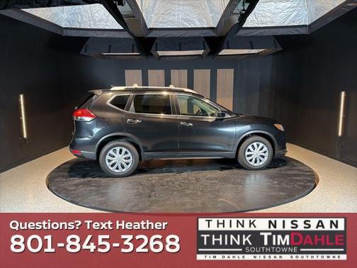 Magnetic Black 2017 Nissan Rogue S