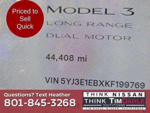 2019 Tesla Model 3 Long Range