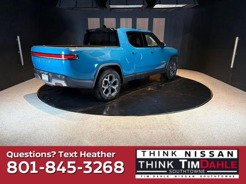 Blue 2022 Rivian R1T Adventure