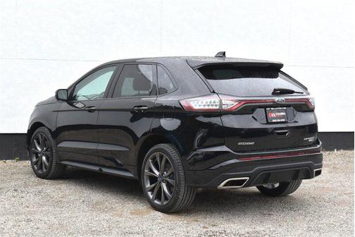 Shadow Black 2018 Ford Edge Sport
