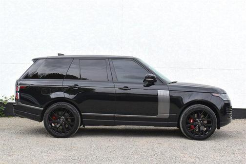 Santorini Black Metallic 2021 Land Rover Range Rover 3.0L V6 Supercharged HSE