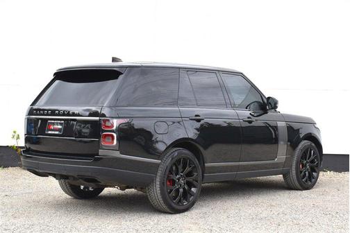 Santorini Black Metallic 2021 Land Rover Range Rover 3.0L V6 Supercharged HSE