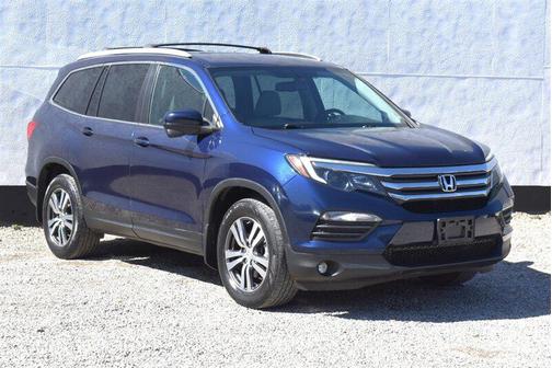 Blue 2016 Honda Pilot EX-L