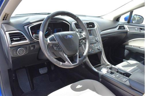 Lightning Blue 2018 Ford Fusion Hybrid S