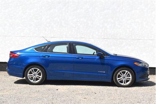 Lightning Blue 2018 Ford Fusion Hybrid S