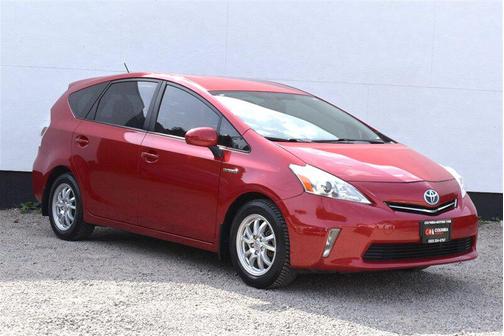 Barcelona Red Metallic 2012 Toyota Prius v Two