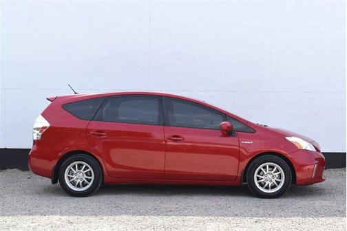 Barcelona Red Metallic 2012 Toyota Prius v Two