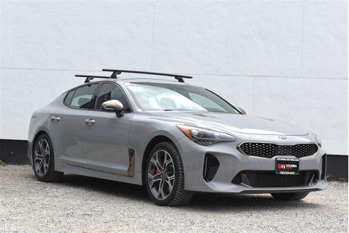 Ceramic Silver 2018 Kia Stinger GT