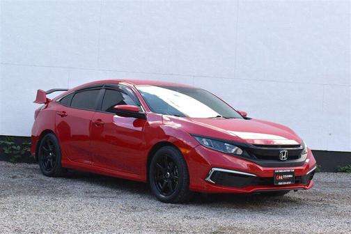 Rallye Red 2019 Honda Civic LX
