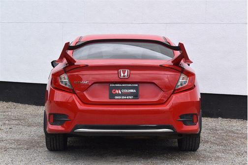 Rallye Red 2019 Honda Civic LX