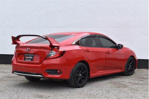 Rallye Red 2019 Honda Civic LX
