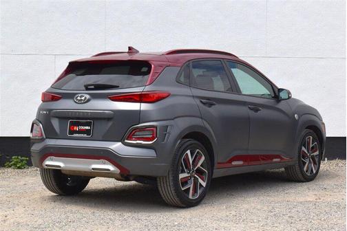 Matte Grey w/Iron Man Red Roof 2019 Hyundai KONA Iron Man