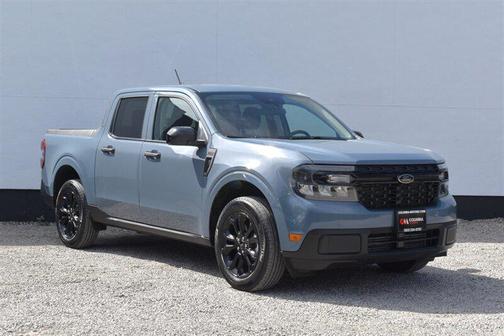 Azure Gray Metallic Tri-Coat 2024 Ford Maverick XLT