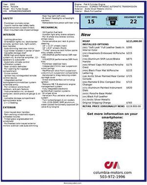 2002 Porsche 911 Carrera Turbo