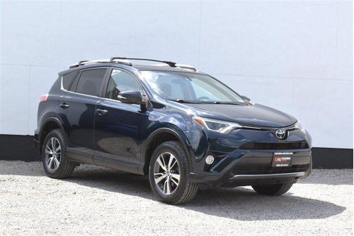 Electric Storm Blue 2018 Toyota RAV4 XLE