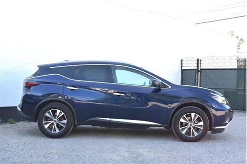 Deep Ocean Blue Pearl 2023 Nissan Murano SV Intelligent AWD