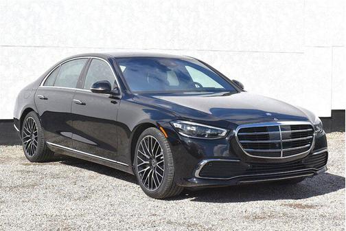 Obsidian Black Metallic 2024 Mercedes-Benz S-Class 4MATIC