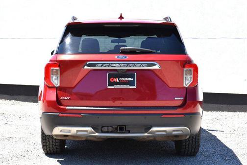 Rapid Red Metallic Tinted Clearcoat 2020 Ford Explorer XLT