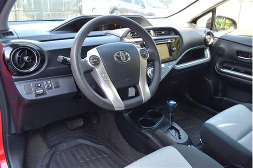 Absolutely Red 2015 Toyota Prius c Two