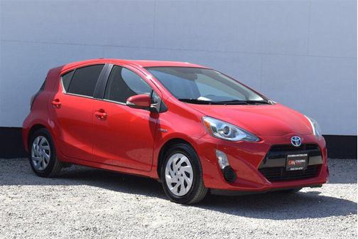Absolutely Red 2015 Toyota Prius c Two