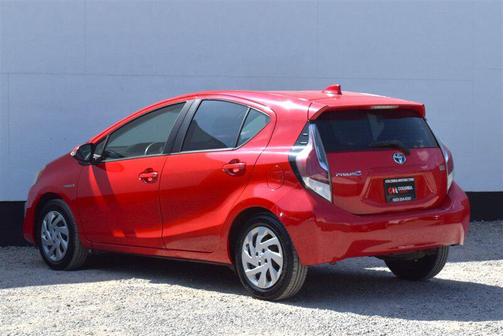 Absolutely Red 2015 Toyota Prius c Two