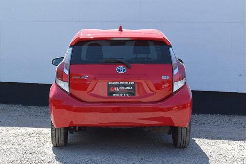 Absolutely Red 2015 Toyota Prius c Two