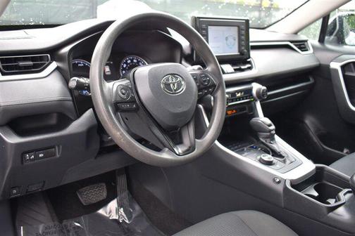 Silver Sky Metallic 2019 Toyota RAV4 Hybrid LE