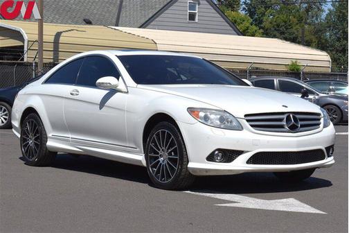 Arctic White 2008 Mercedes-Benz CL-Class CL 550 2dr Coupe