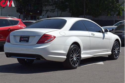 Arctic White 2008 Mercedes-Benz CL-Class CL 550 2dr Coupe