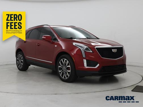 Red 2023 Cadillac XT5 Sport