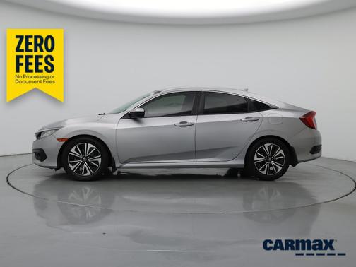 Silver 2018 Honda Civic EX-T