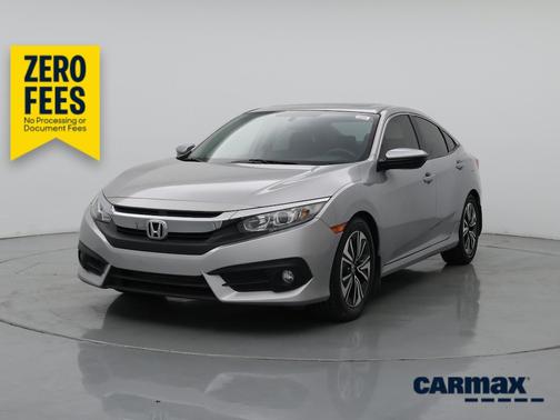 Silver 2018 Honda Civic EX-T