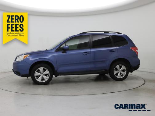 Blue 2016 Subaru Forester 2.5I Premium