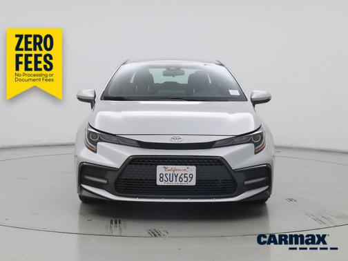 Silver 2021 Toyota Corolla SE