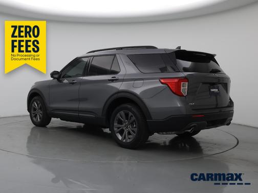 Gray 2021 Ford Explorer XLT