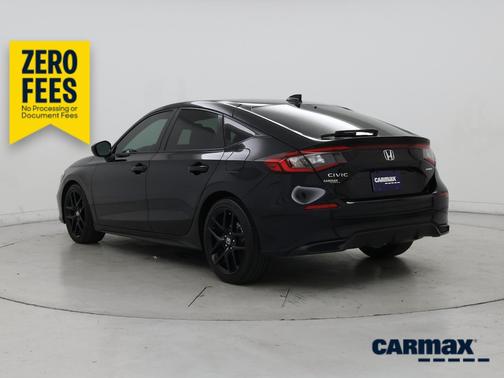 Black 2025 Honda Civic Sport