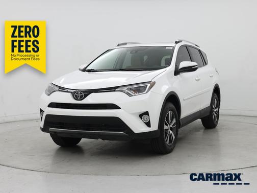 White 2018 Toyota RAV4 Adventure