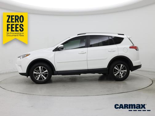 White 2018 Toyota RAV4 Adventure