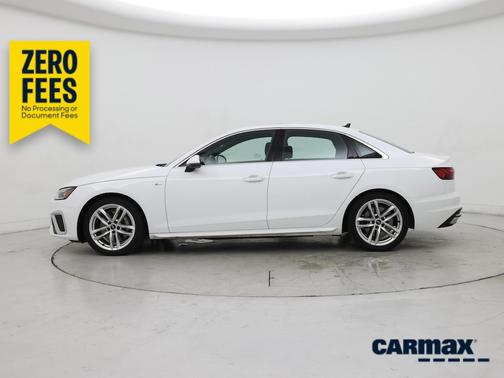 White 2024 Audi A4 S-Line Premium Plus