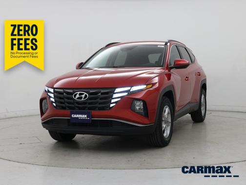 Red 2022 Hyundai TUCSON SEL