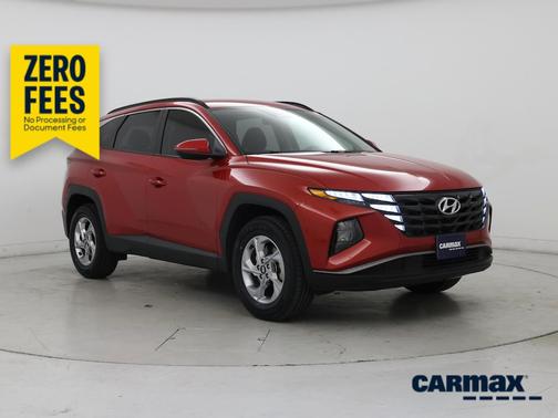 Red 2022 Hyundai TUCSON SEL