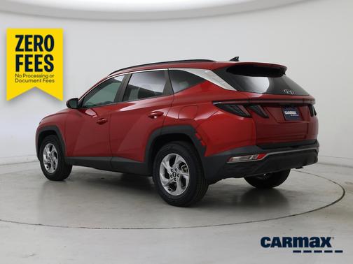 Red 2022 Hyundai TUCSON SEL