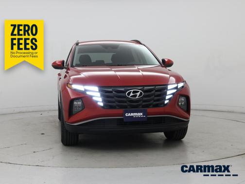 Red 2022 Hyundai TUCSON SEL