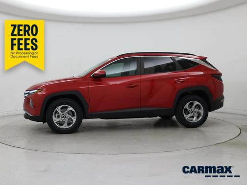 Red 2022 Hyundai TUCSON SEL