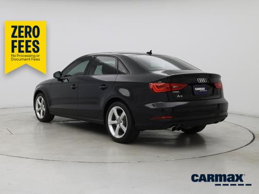 Black 2016 Audi A3 Premium